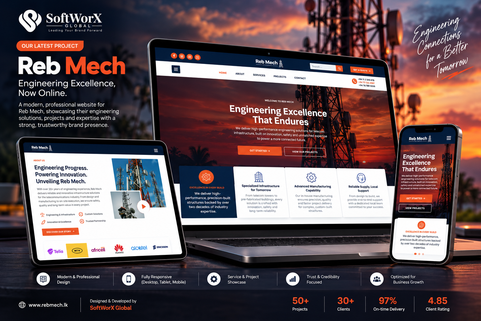Reb Mech — Engineering & Telecommunications Website